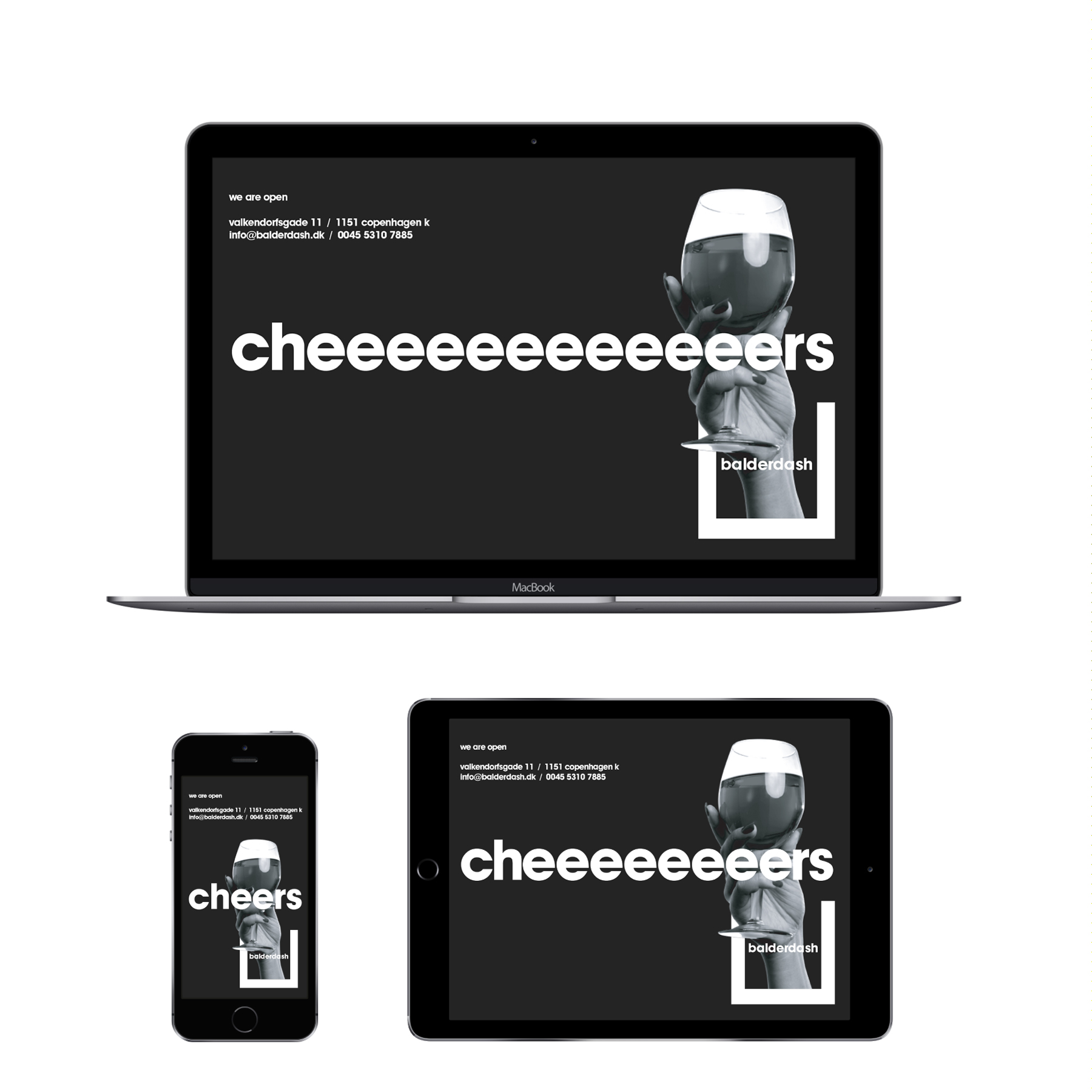 Balderdash – Cocktail Bar Digital Application. Visual Identity by HEAVY™ – www.heavy.tm